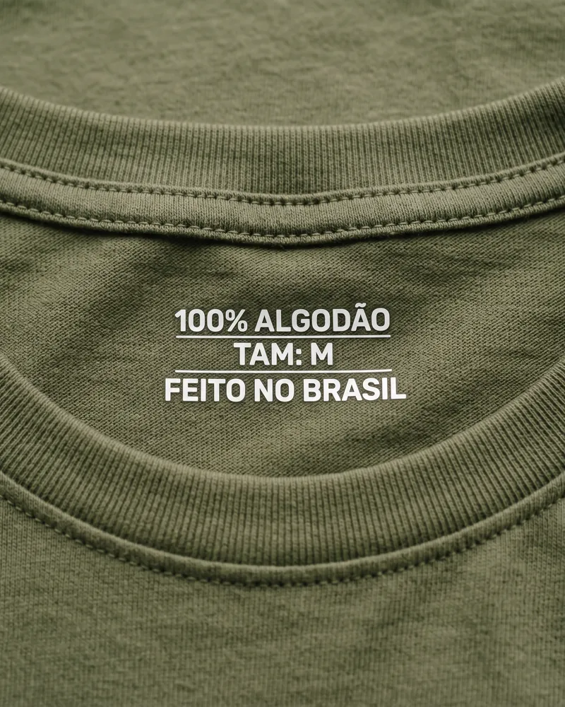T-Shirt Premium verde musgo